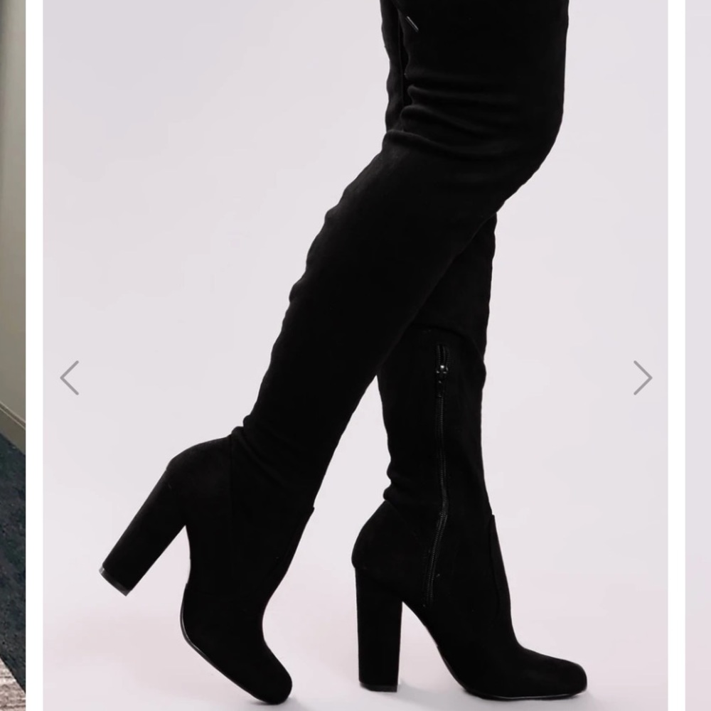 Knee high boots
